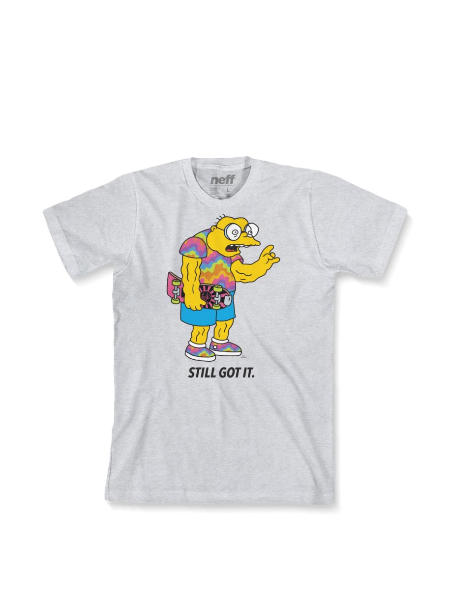 neff Men's Still Got It Simpsons T-Shirt