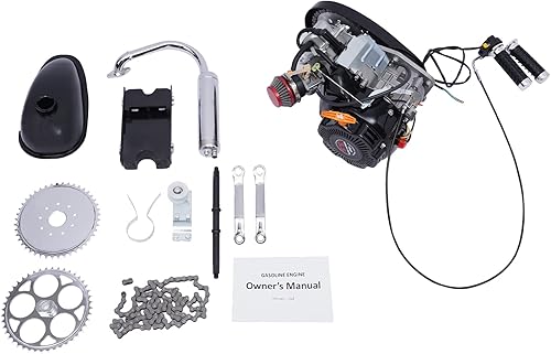 Kit de motor de bicicleta de 100 CC, 4 tiempos de un solo cilindro a gasolina, motor motorizado de gasolina, kit de motor de gasolina, motor