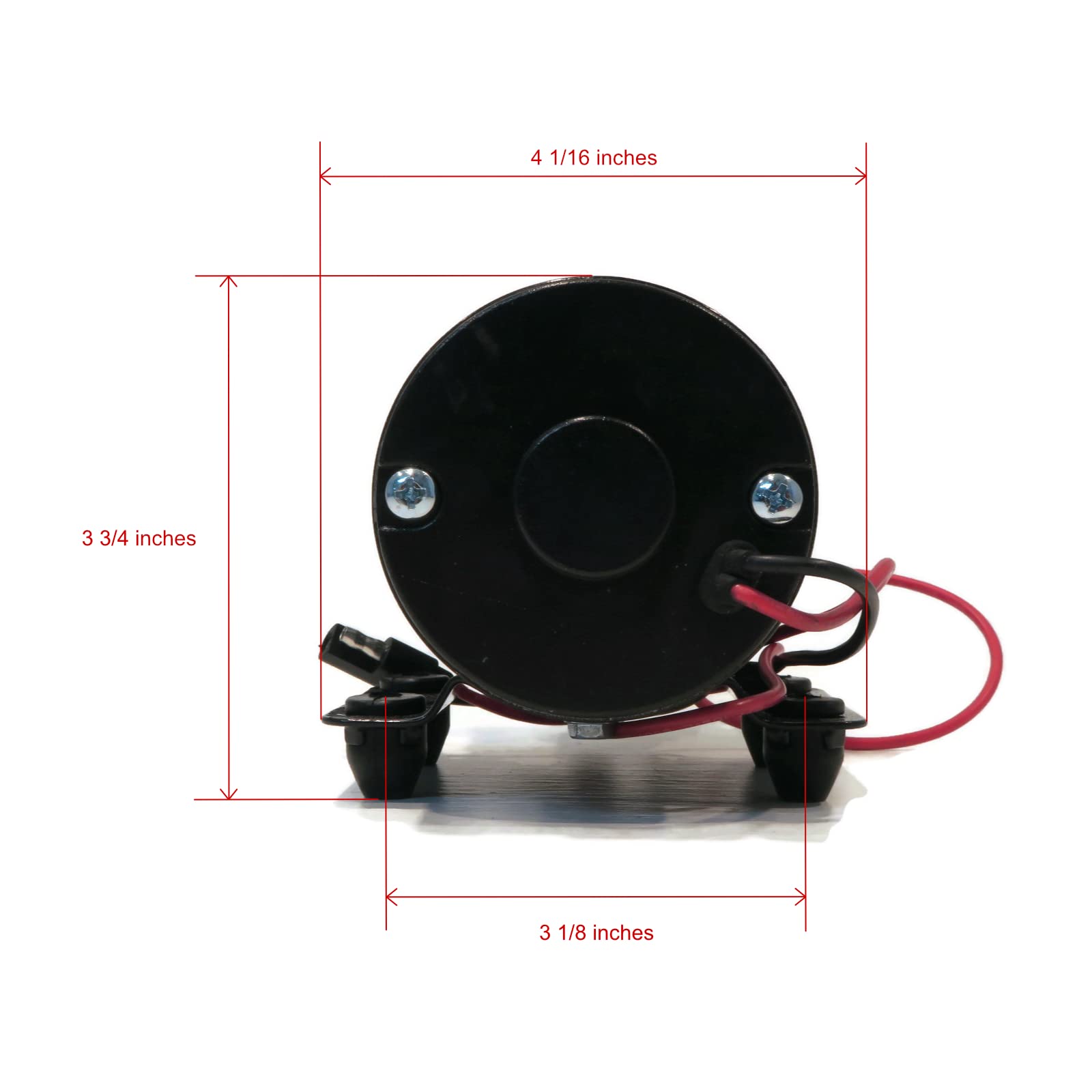 The ROP Shop | Diaphragm Pump w/NPT Ports & Wiring Harness for Everfo EF2200, 12982351