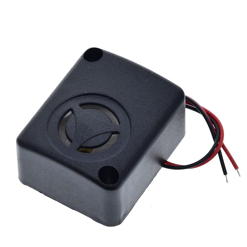 Buzzer Actif DC12V 120DB Alarme Puissante pour Composants Électroniques DIY