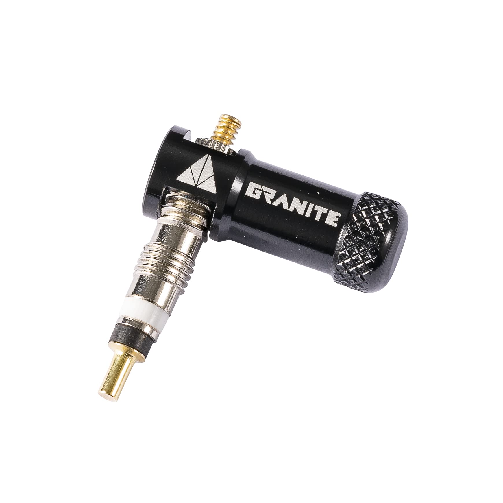 Granite Juicy Nipple Tubeless Valve and Removal Tool in Black 60Mm, Black