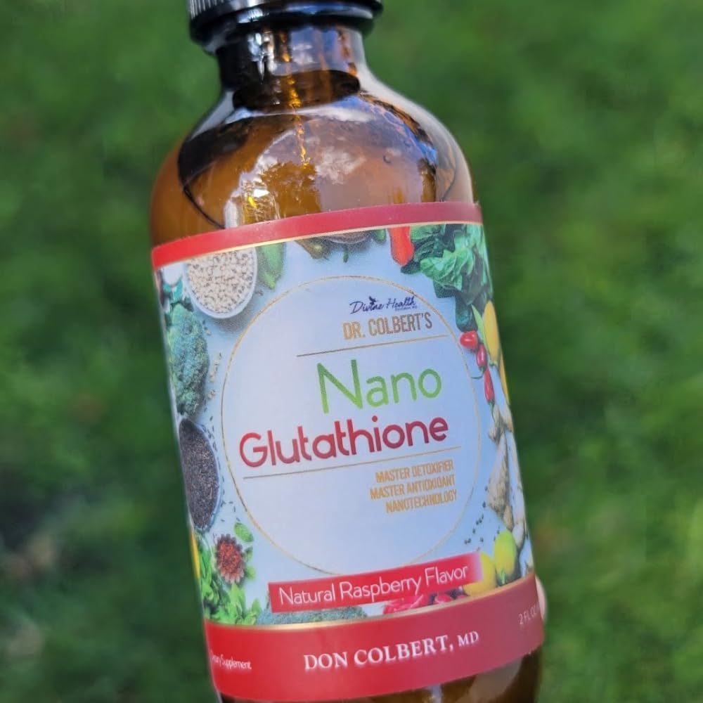 Amazon.com: Dr. Colbert, MD Nano Reduced L-Glutathione Drops | Raspberry  Flavor | by Divine Health | Nanonization | Superior Absorption | Includes  Vitamin C | Sugar Free | 60 Day Supply | 60ml : Health & Household