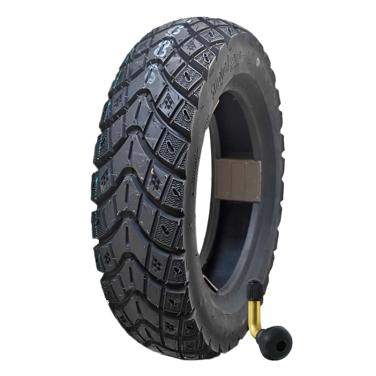 100/90-10 61j Opona 100 90 10 Opona blokowa 100/90/10 Opona o wysokiej przyczepności Opona zimowa przednia i tylna Bezdętkowa (TL) Do motocykli