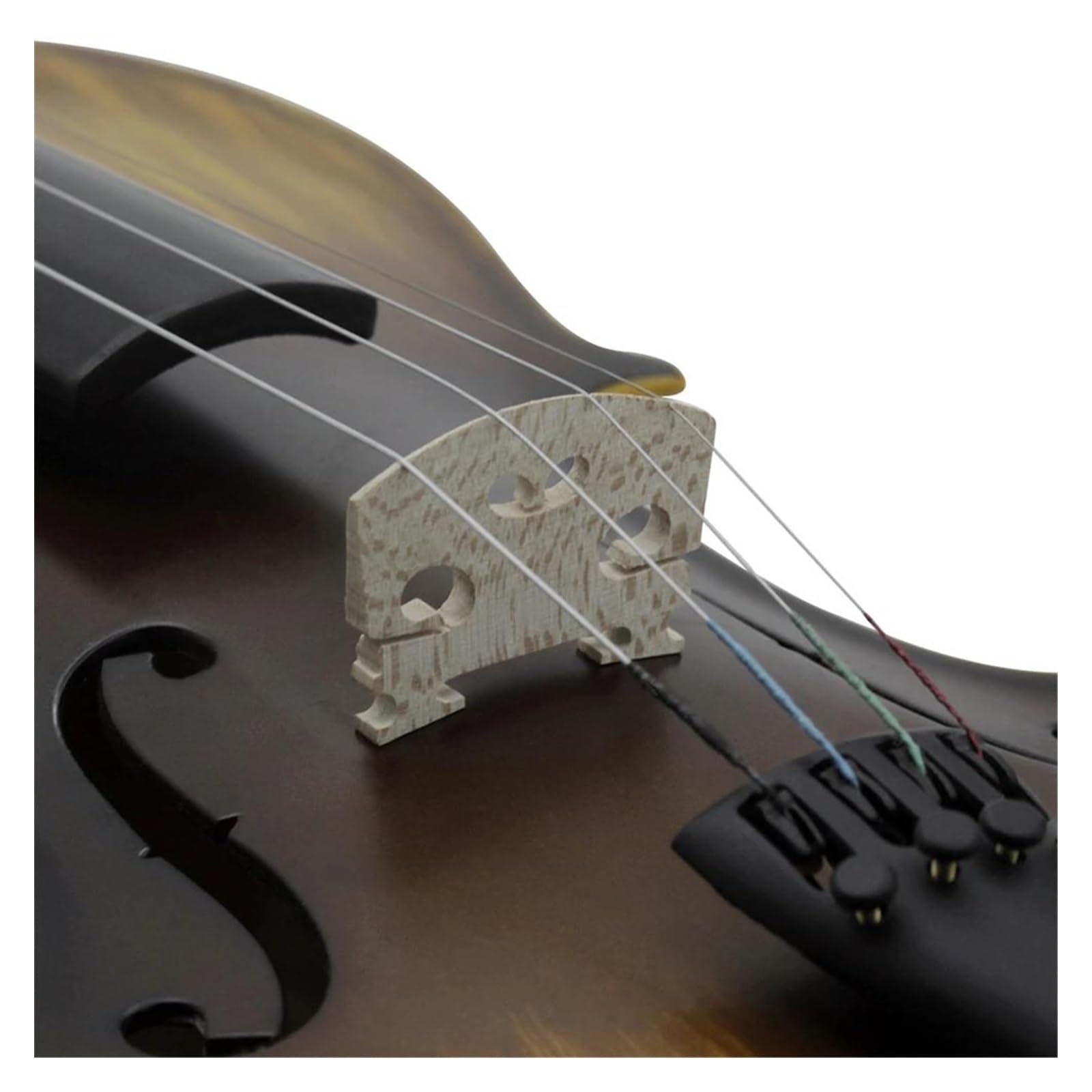4/4 Skrzypce Akustyczne Vintage Matte Basswood String Instrument Z Futerałem I Akcesoriami Do Smyczka Instrumenty Strunowe Skrzypcowe