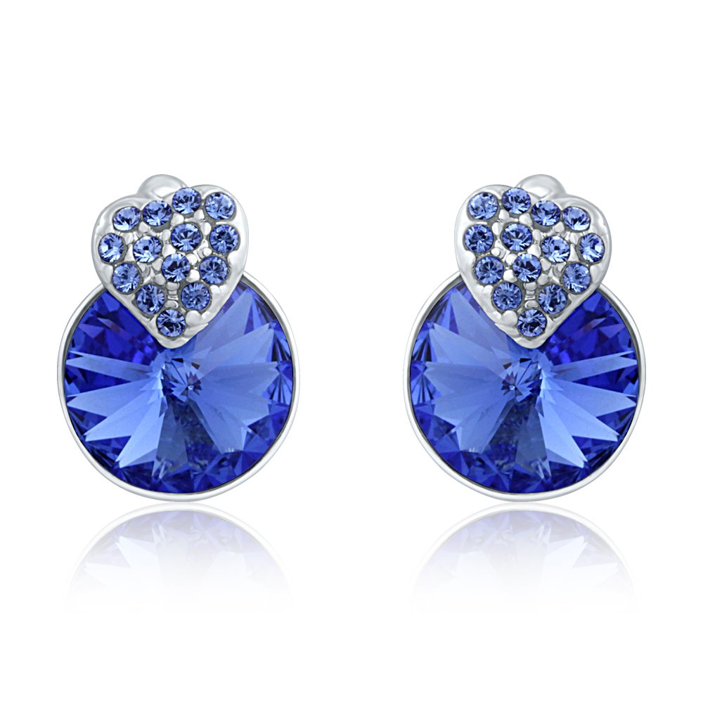 Swarovski Crystals Strawberry Pendant Set
