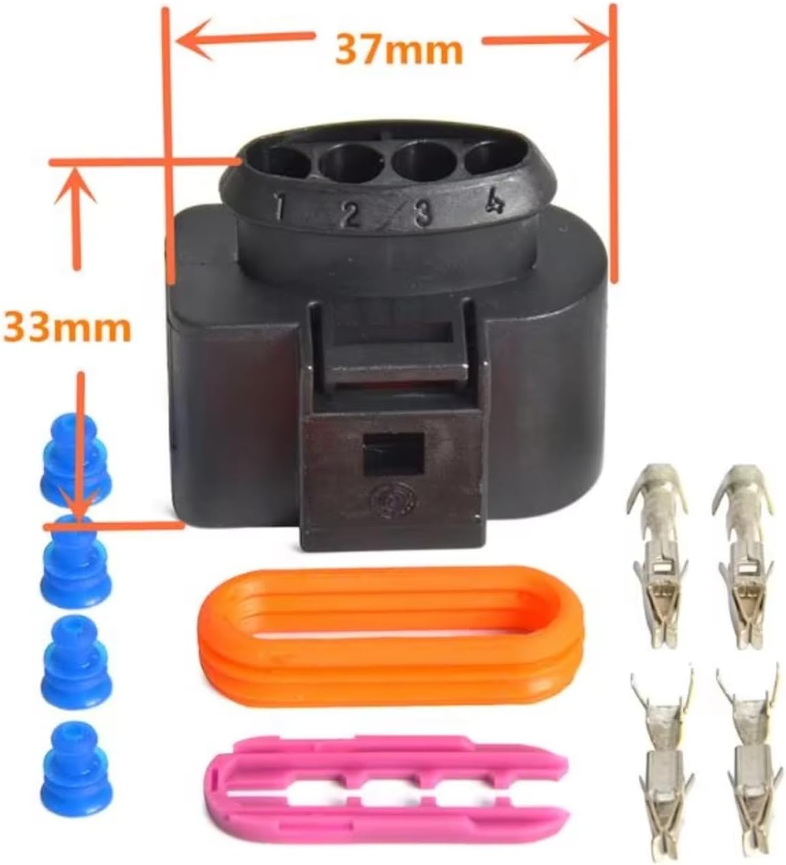 Ignition Coil Plug Harness Compatible With VW For Touareg For Sharan For Jetta 2011 2012 2013 2014 2015 2016 Car Ignition Coil Connector Plug Wiring Harness