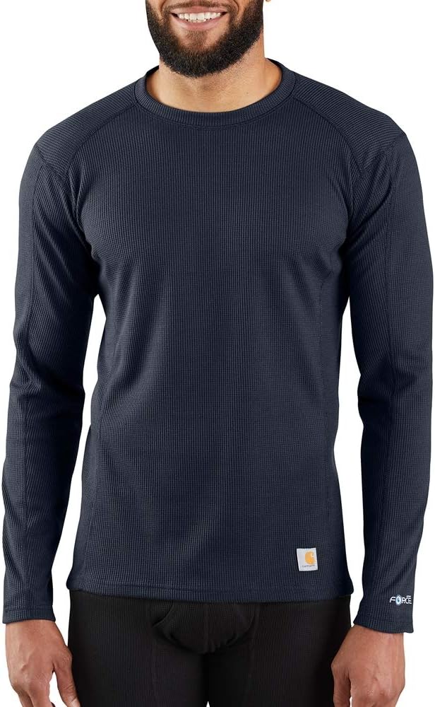 CarharttMBL113 Base Force® mittelschweres Unterhemd für Herren, klassischer Rundhalsausschnitt