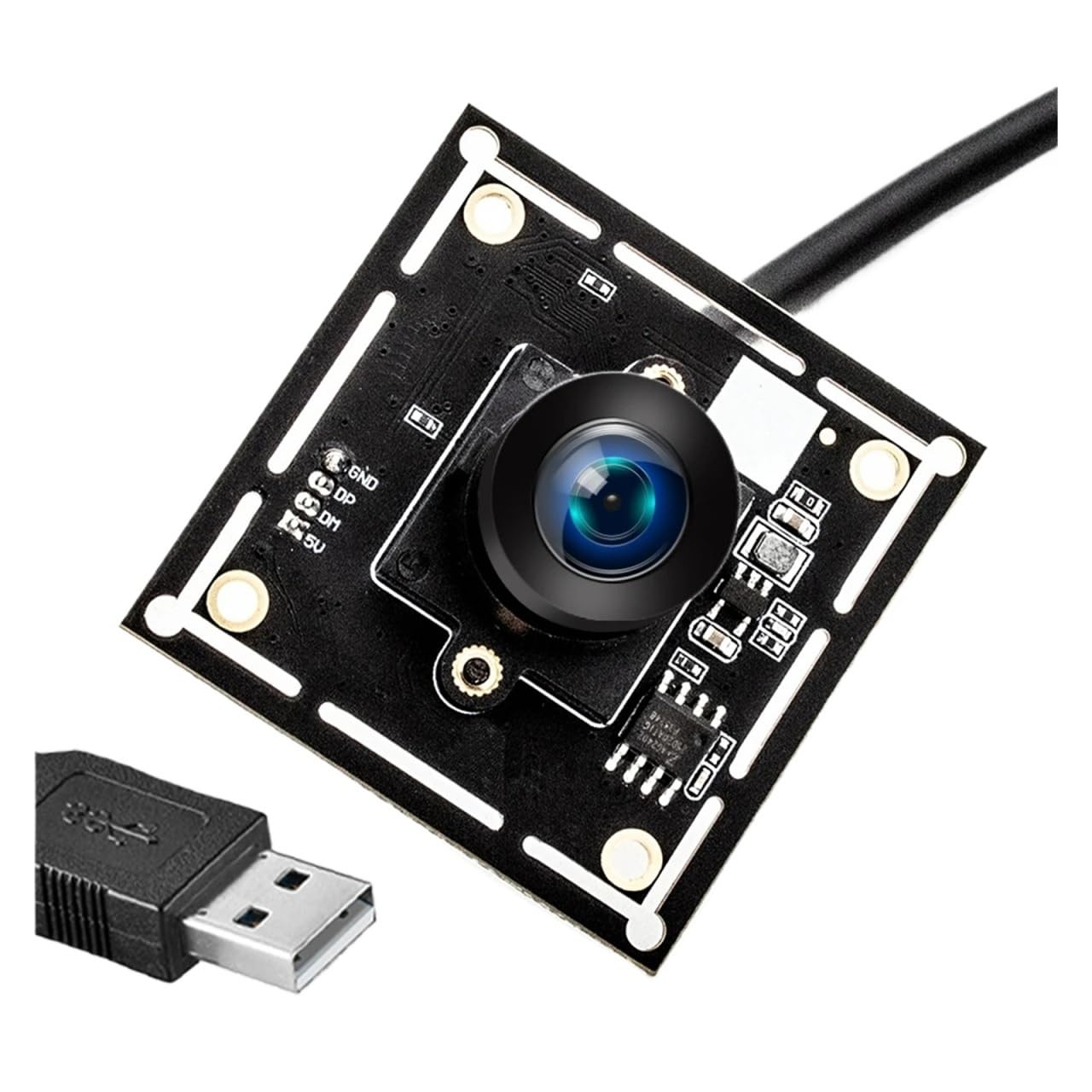 USB Camera Module 1080P 60FPS Global Shutter High Frame Rate UVC USB Mini Camera Board with No Distortion M12 Lens-image-33