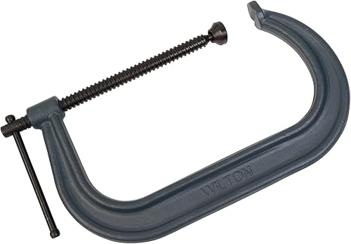 WILTON TOOLS Abrazadera C 410, apertura de mandíbula de 10-18", garganta de 5-78" (14284)