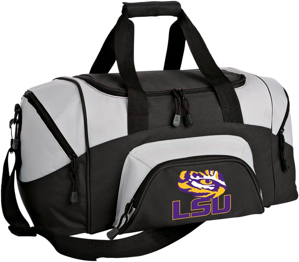 SMALL LSU Duffel Bag LSU Tigers Gym Bags or Carryon Duffle Suitcase