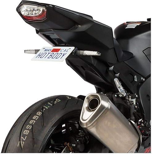 Hotbodies Racing Kit eliminador de guardabarros TAG (negro) compatible con Honda CBR1000RR 17-18