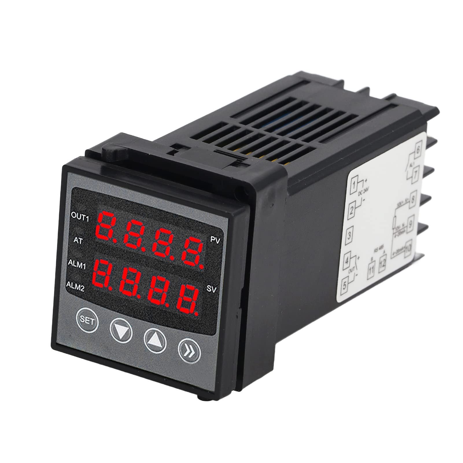 Controlador de Temperatura PID Programa de Alta Precisión Compatible con Termostato Inteligente para Impresión Metalúrgica 1.7x1.7x3.9in