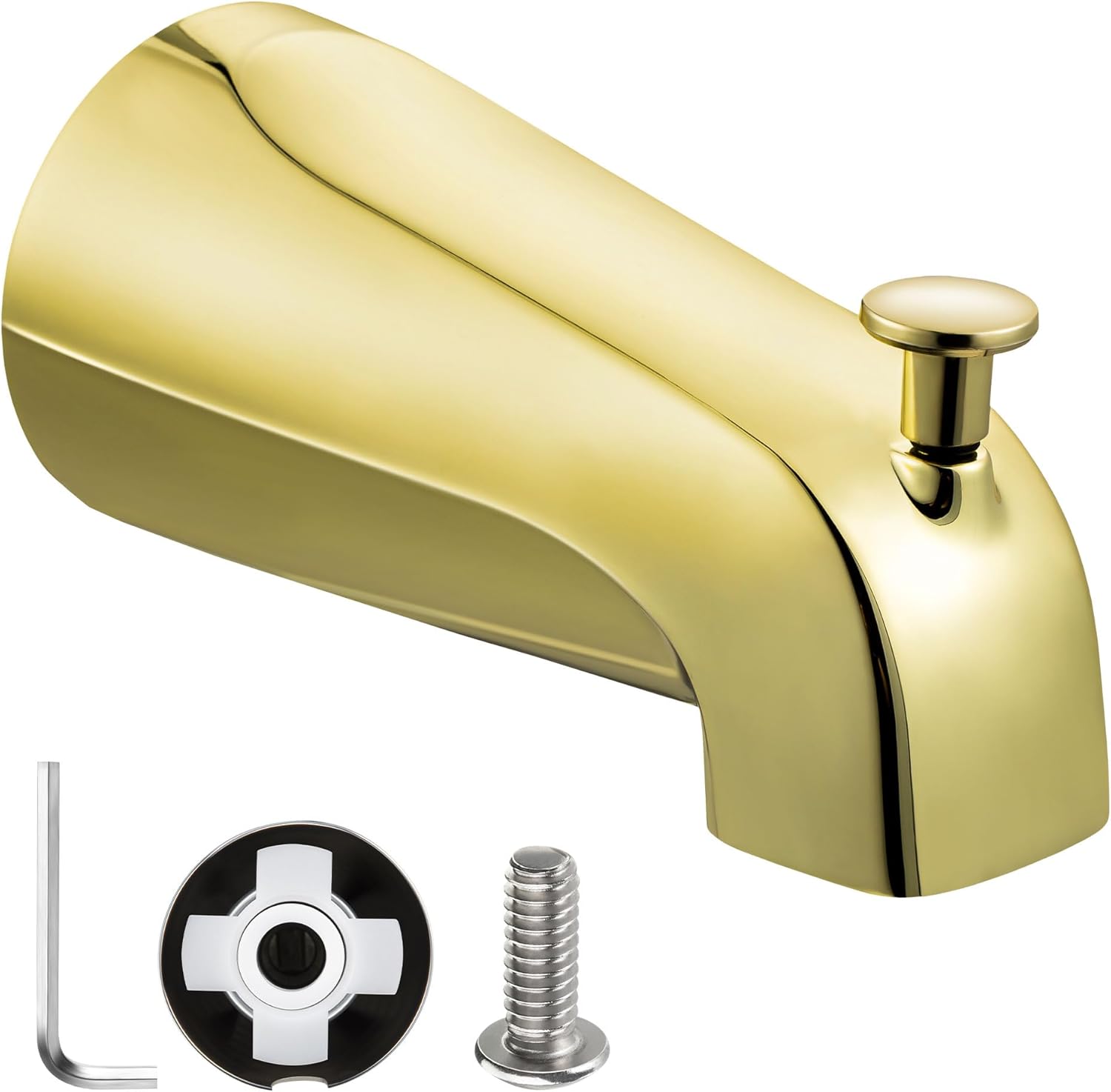 Enhon Slip On Diverter Tub Spout Compatible with Kohler GP85556