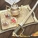 Resafy Champagne Saber with Golden Handle Champagne Wine Opener With Wooden Gift Case