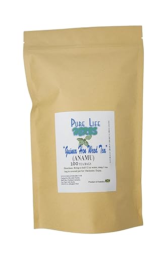 Miniatura 1 de Purelifeherbs - Té orgánico de Anamu y gallina de Guinea (100 bolsas) (en bolsa Ziplock)