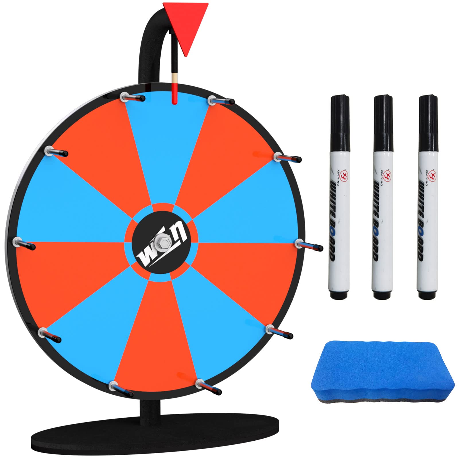 Buy KOOV Prize Wheel 12 Inch Heavy Duty Spinning Wheel op, 10 Color