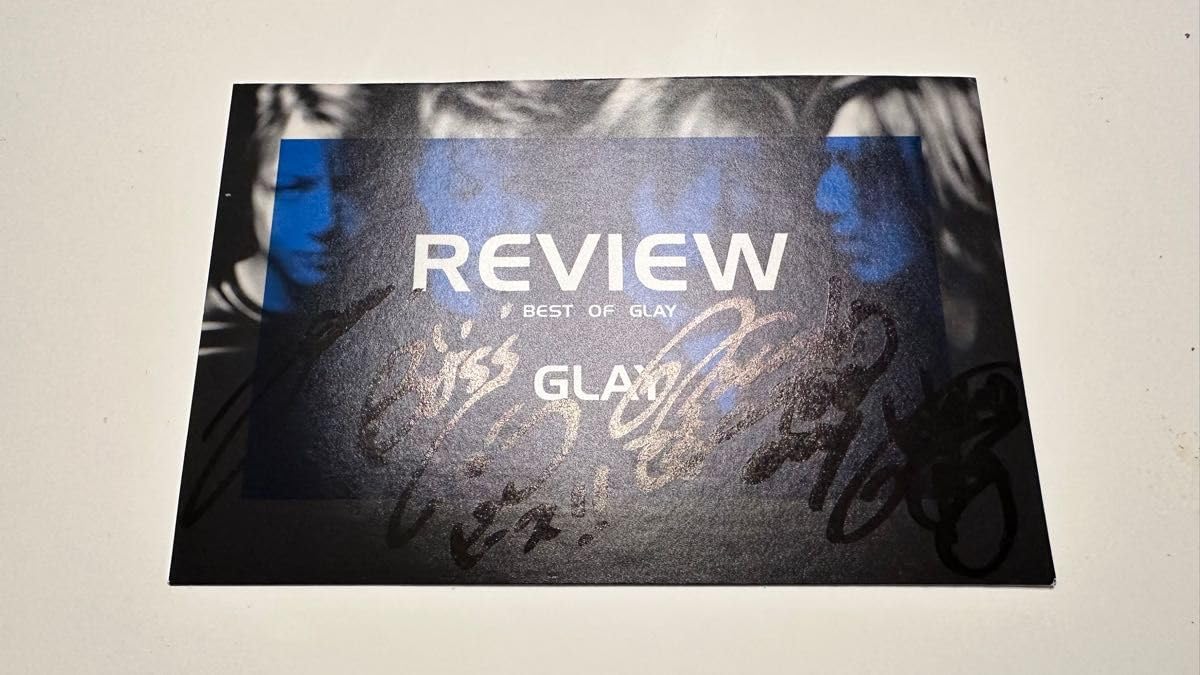 GLAY REVIEW サイン