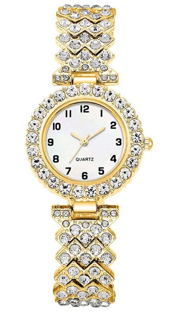 Women Bracelet Set Analog Quartz Watches Female Fashion Crystal Small Watch by SENRUD - Used condition - Image 4