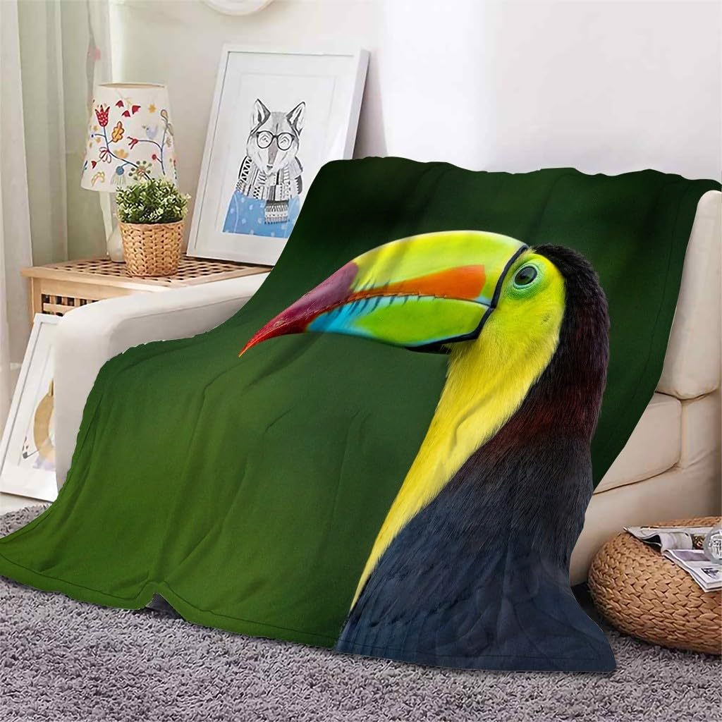 Koc tucano zielony koc jednoosobowy miękki ciepły koc na łóżko, puszyste koce flanelowe 180 x 200 cm na wszystkie pory roku