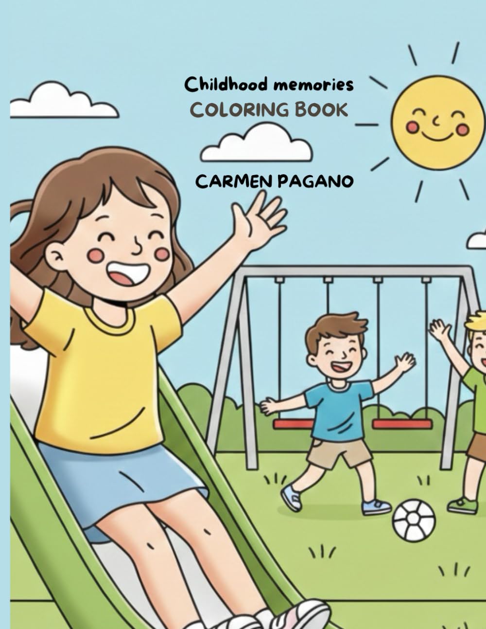 Childhood memories: Coloring book