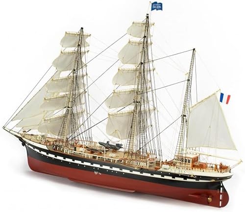 Miniatura 2 de Artesanía Latina - Kit de modelo de barco de madera - Barco de entrenamiento francés, Belem - Modelo 22519, escala 175 - Modelos para montar -