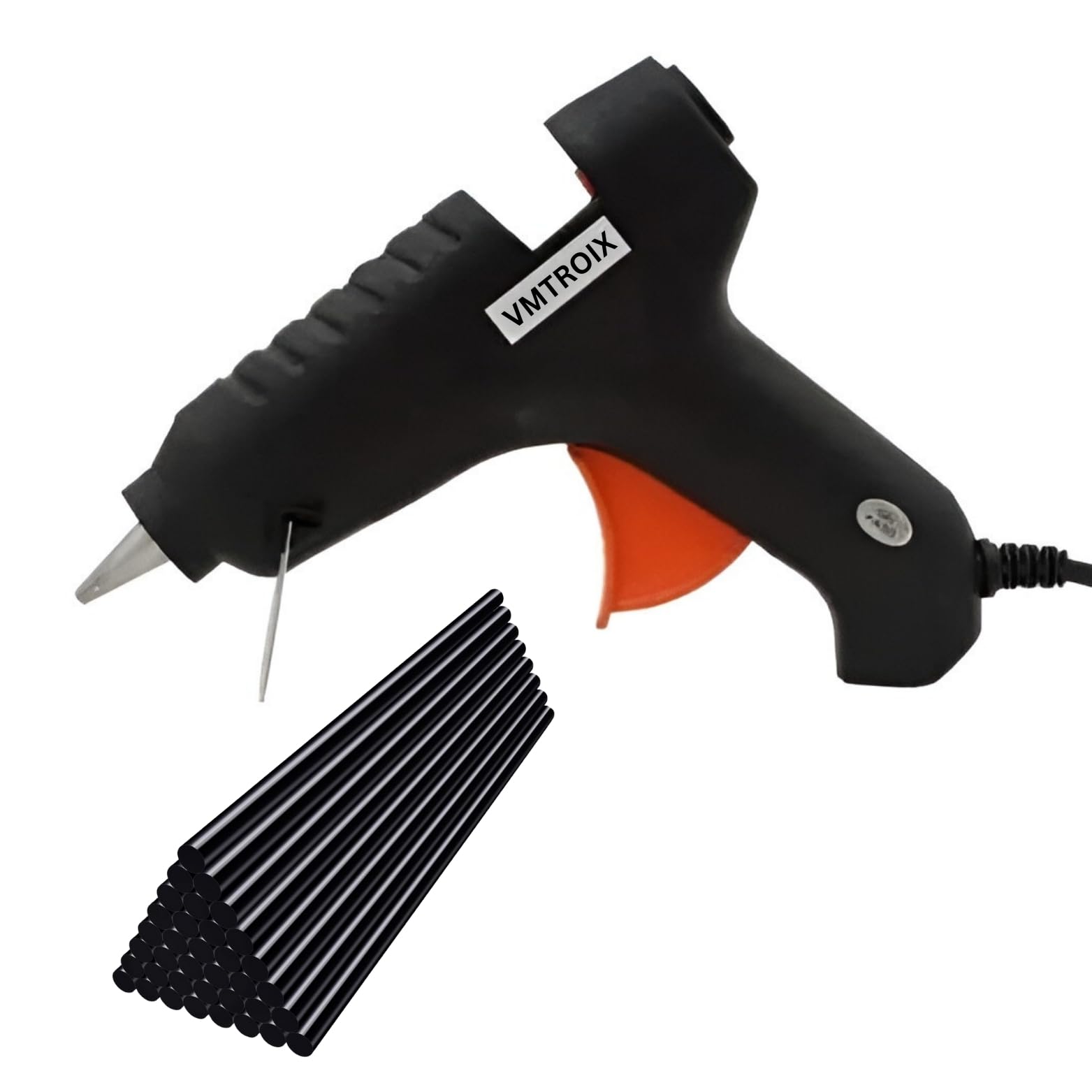 5 Black Glue Sticks and 40W Hot Glue Gun Constant Temperature, Hot Glue Gun and Fast Preheating Hot Glue Guns with Leakproof Technology for Crafts & DIY Projects AC100-240V-image-49