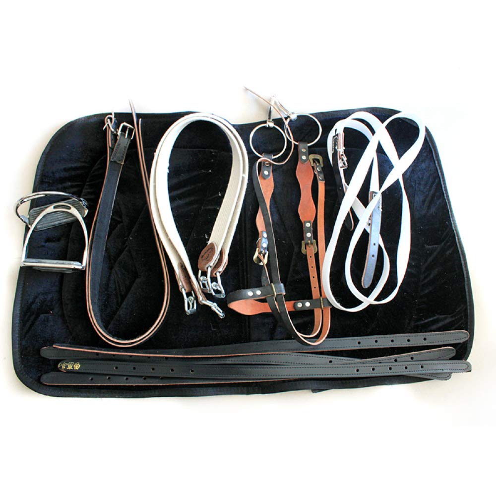 Cavallo da Sella Turisti con Maniglie con Sella in Cuoio Sella Esercito Sella Cavallo da Sella Completo Forniture Equestri