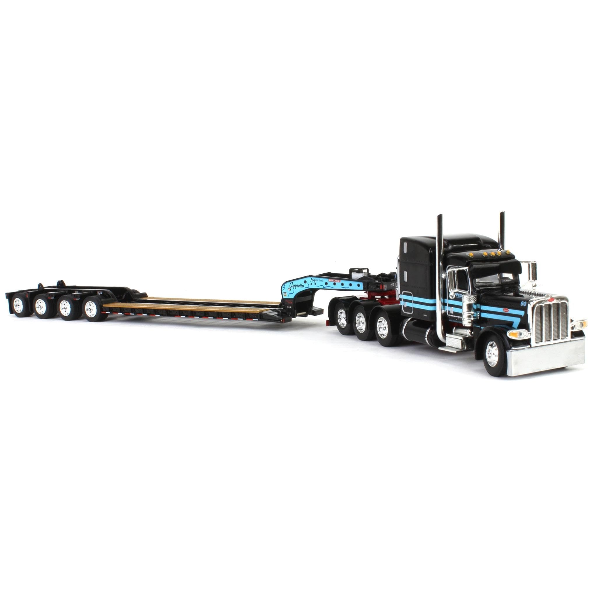 DCP 1/64 Peterbilt 389 w/Fontaine Magnitude Lowboy & Fliptail