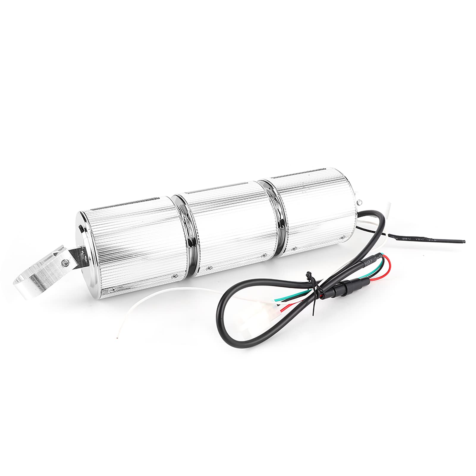 KIMISS Altoparlante Stereo per Moto Impermeabile Senza Fili Lettore MP3 Radio USBSD