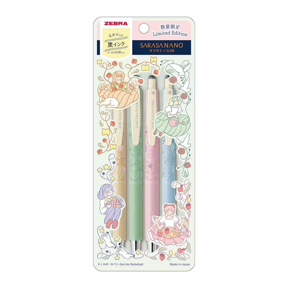 Amazon | ゼブラ ジェルボールペン ゲルインキ サラサナノ 0.38mm My
