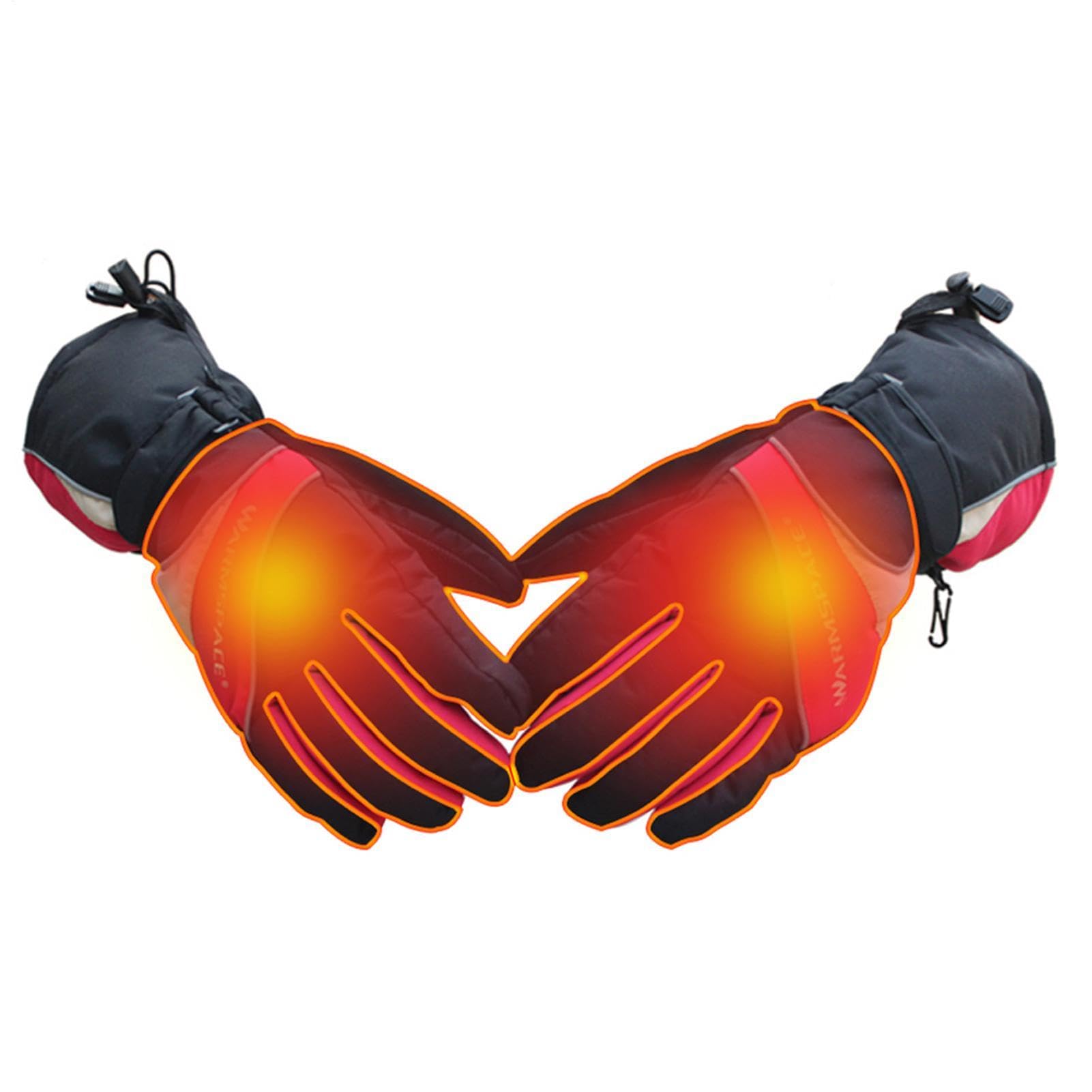Guantes Eléctricos - Guantes para Hombres y Mujeres, Guantes de Invierno Calentadores Antideslizante | Impermeable Caliente para Tiempo Frío, Guantes Térmicos para Entrenamiento, Carreras y Ciclismo