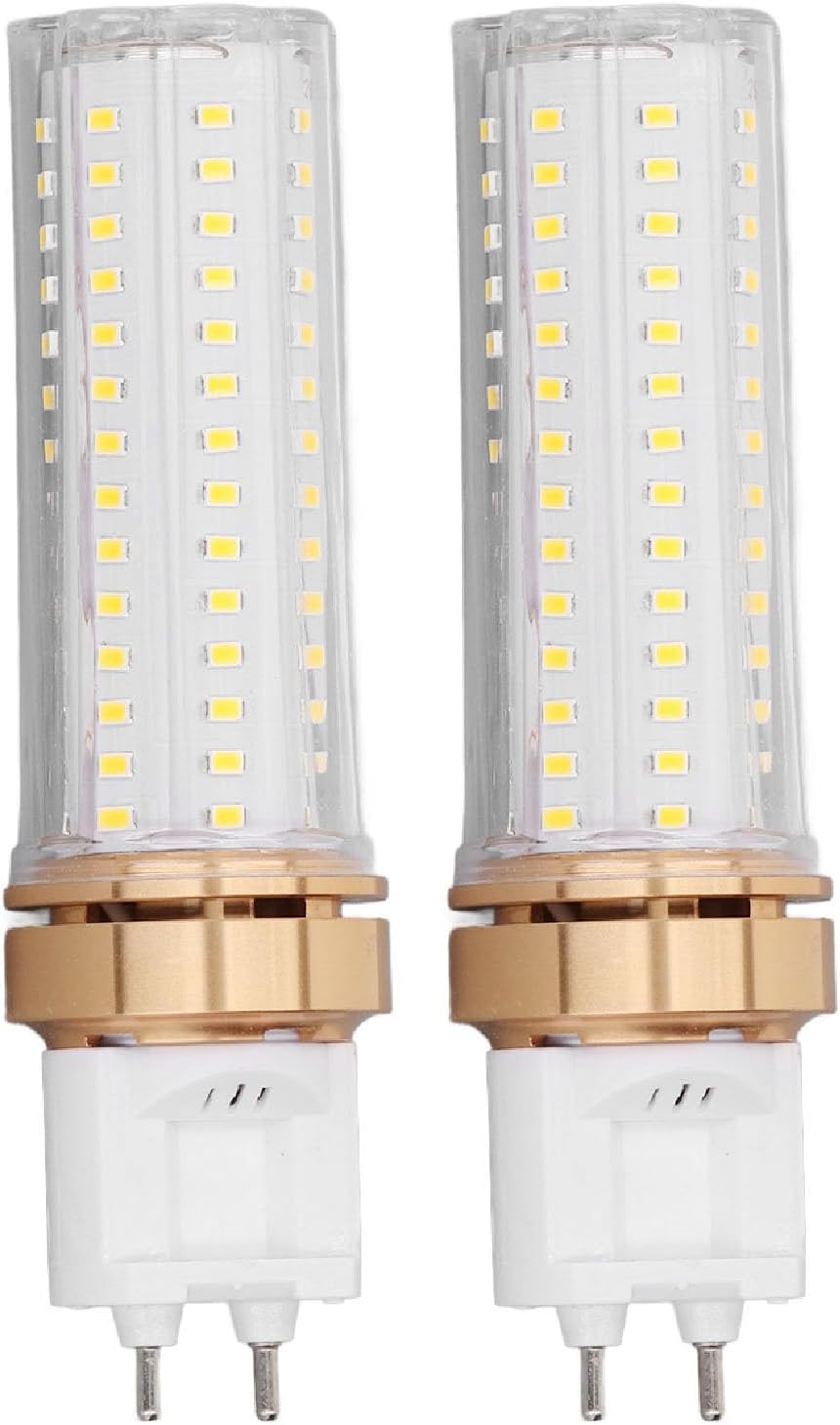 2 Pack Led Corn Light Bulb 20W 2000LM Daylight G12 Led Light Lamp for Home Garage Warehouse Indoor Outdoor (Netural Light)