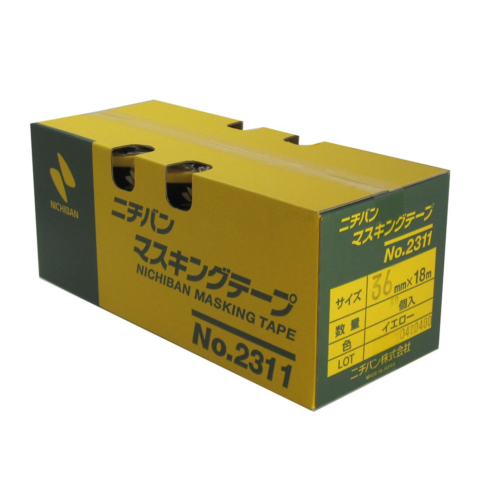 Amazon.co.jp: ニチバン No.2311 マスキングテープ(車両用) 36mm×18M