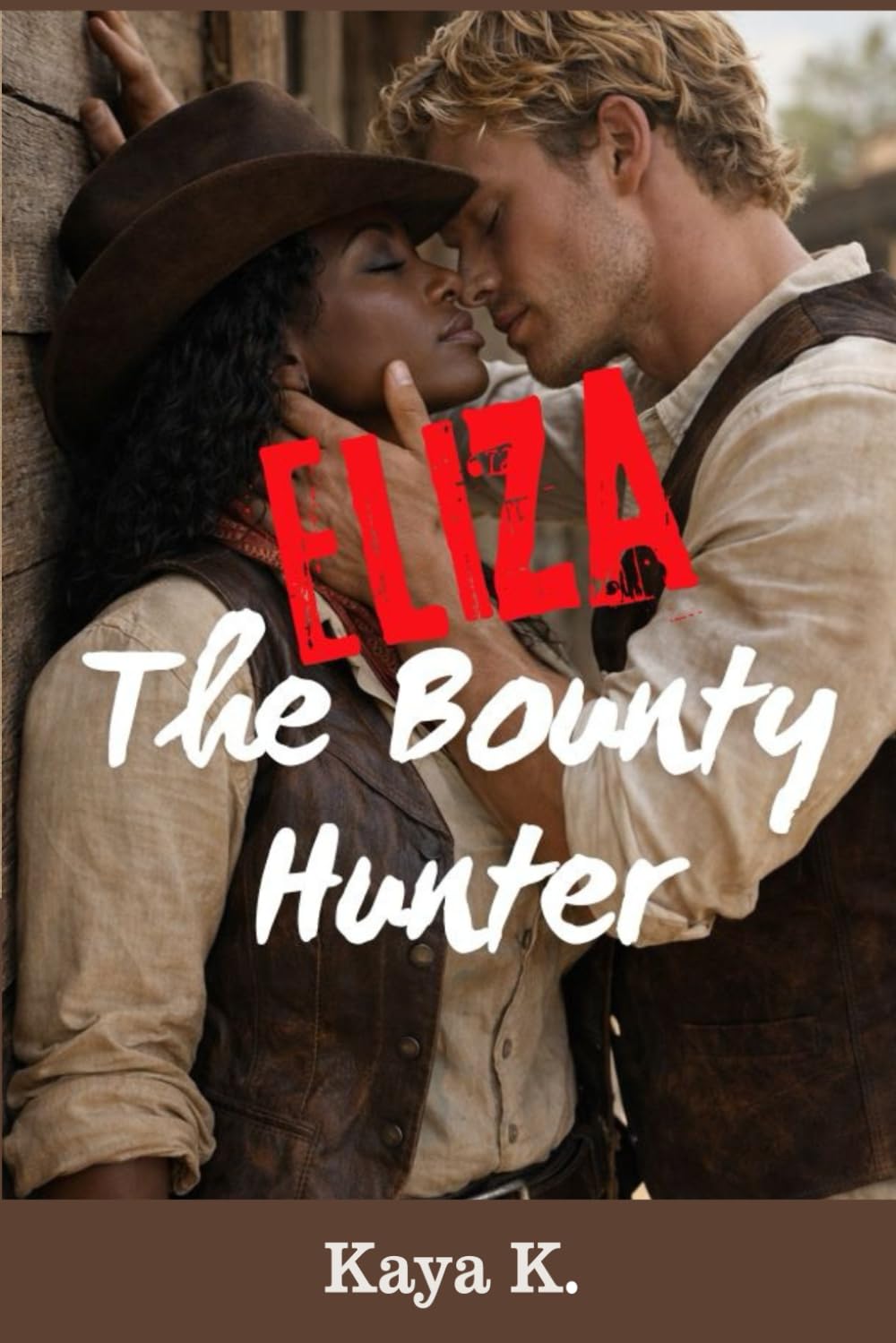 Eliza - The Bounty Hunter: Interracial historical romance (Wildbound Hearts)