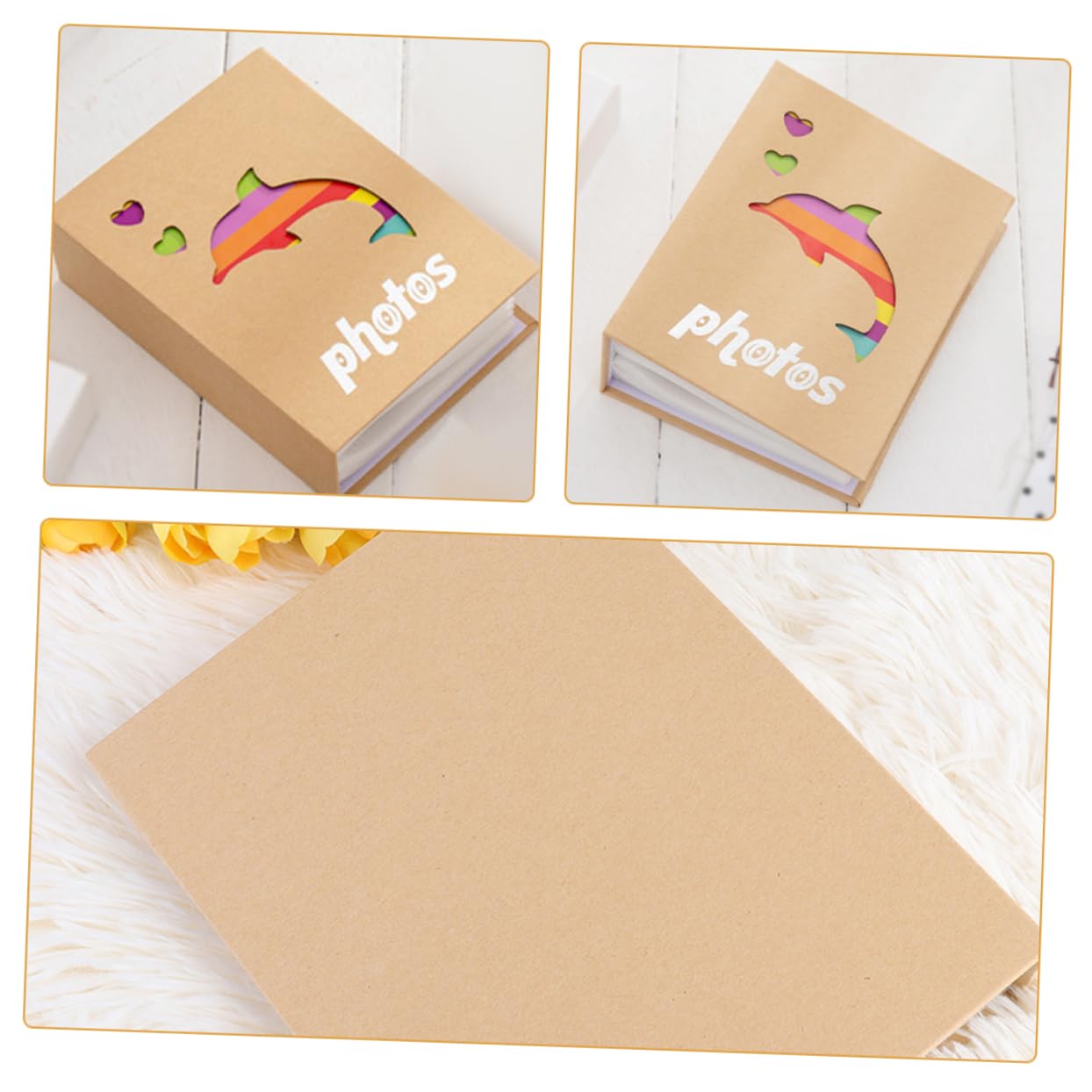 VICASKY 5piezas Álbum De Para Bebés Color Álbum Infantil De Para Recuerdos De Páginas Para