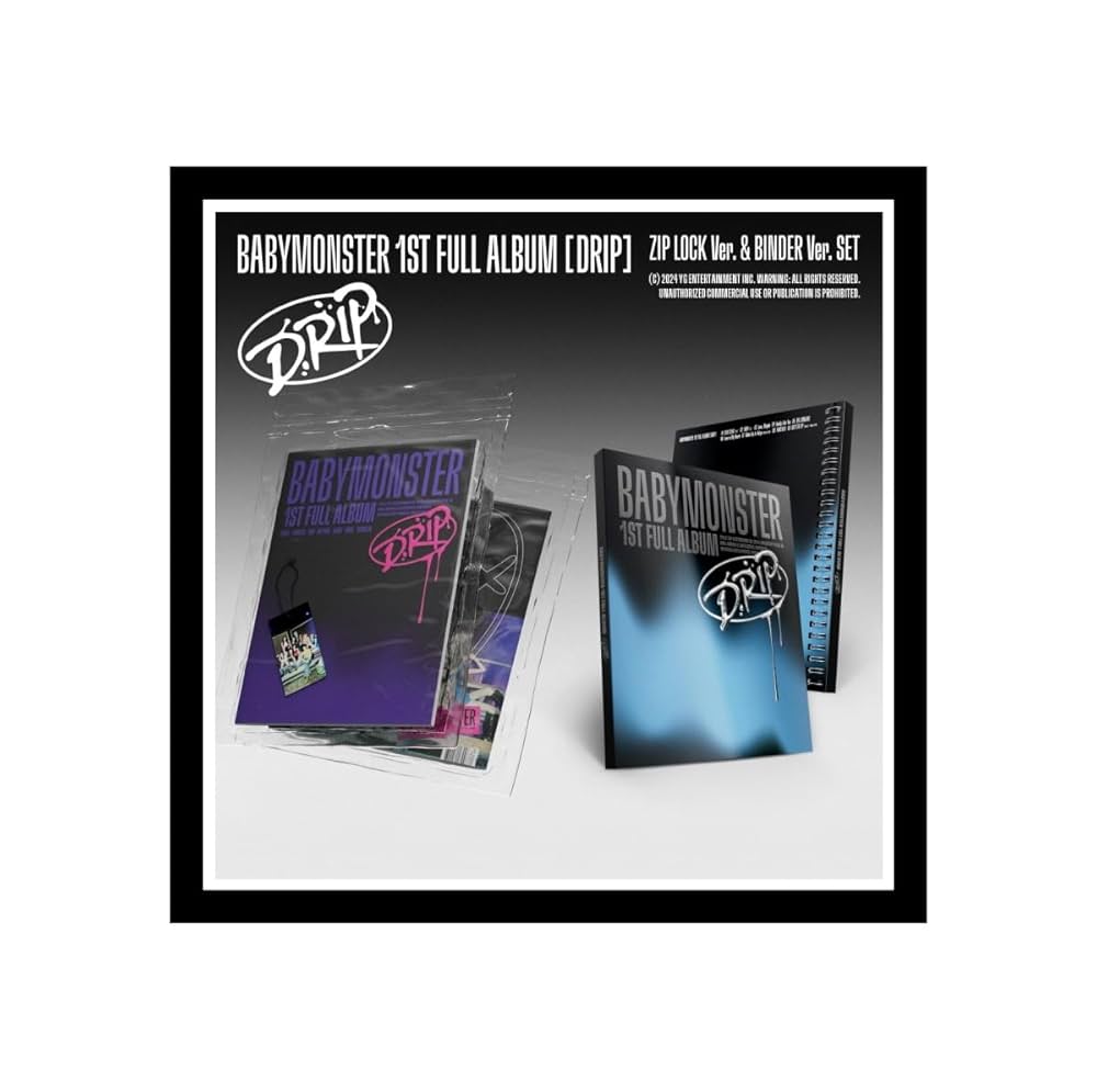 BABYMONSTER - DRIP 1st Full Album (ZIP LOCK ver.) : Amazon
