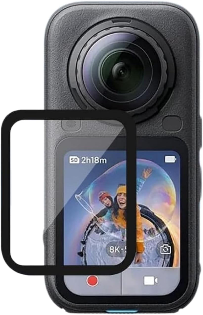 shopee 360x6 screen protector for insta 360x 6 accessories | outdoor adventures 9h optical tempered glass 98% transparency waterproof protection x6 insta 360