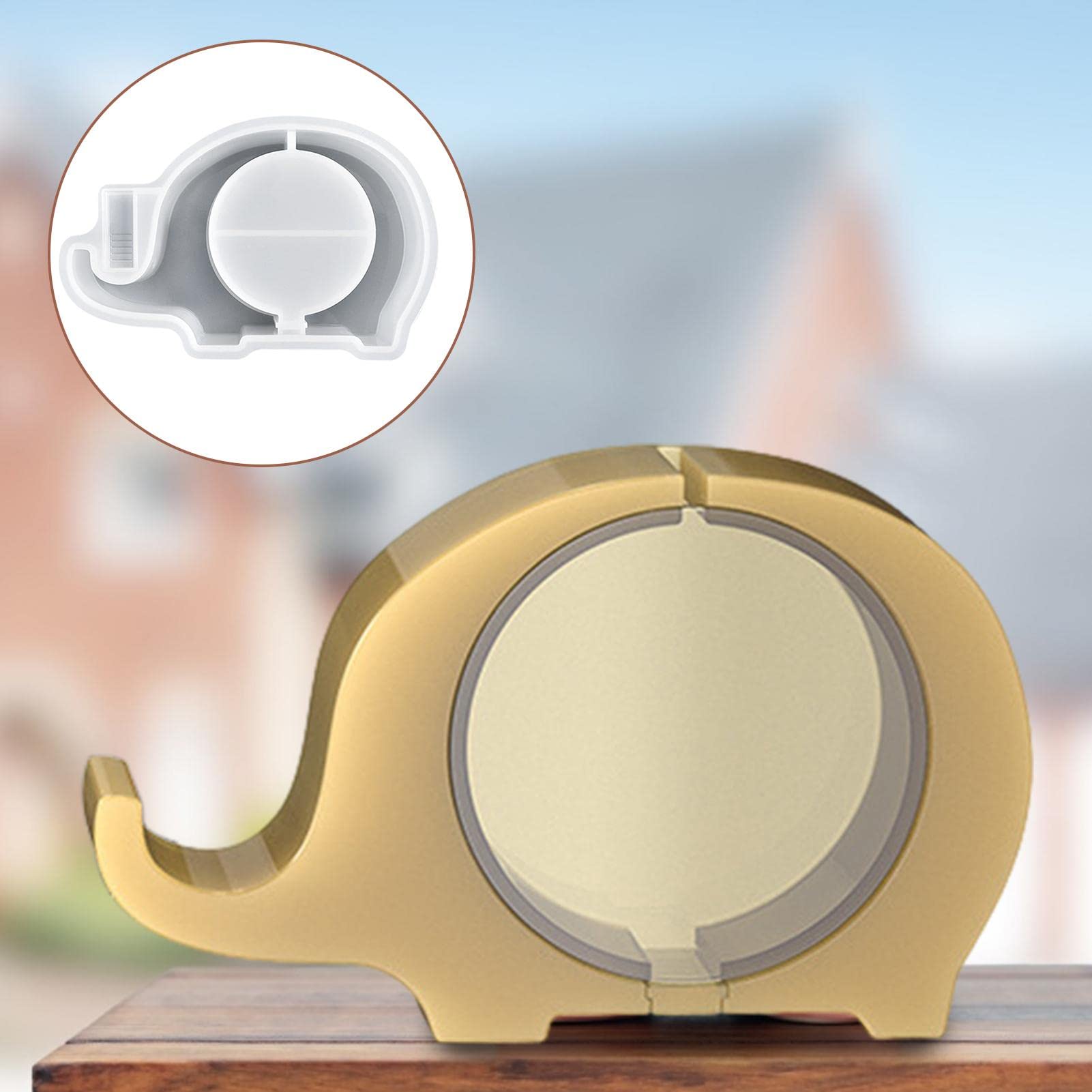 Amazon.co.jp: 貯金箱シリコーン型 -  シリコンモールドコインホルダーモールド,手作りのクラフト用の子供の貯金箱シリコーンエポキシ樹脂鋳造金型 : おもちゃ