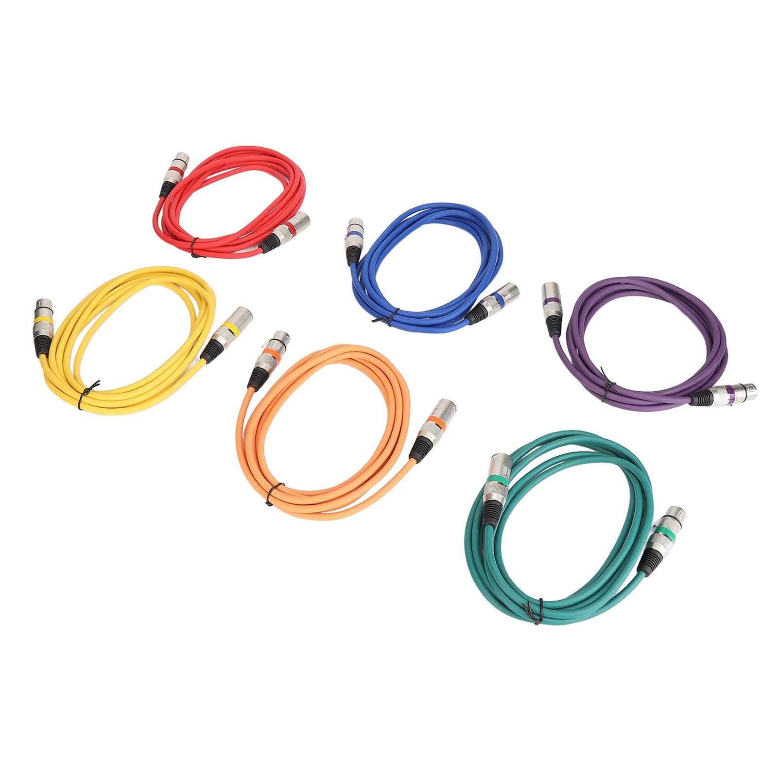 Socobeta Cavo per Microfono XLR Schermatura a Doppio Strato Forte Cavo Anti-interferenza da 10 Piedi per Apparecchiature Audio Professionali