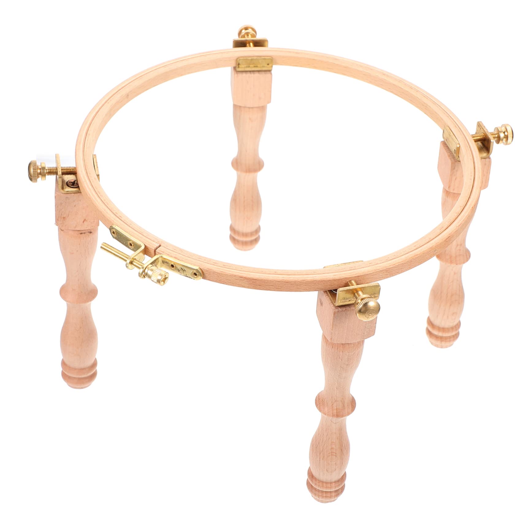 Supporto per Telaio Ricamo in Legno, Set 1 Pezzo, Regolabile