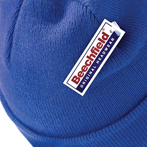 Beechfield B045BBRO Cuffed, Cuffia Unisex, Black