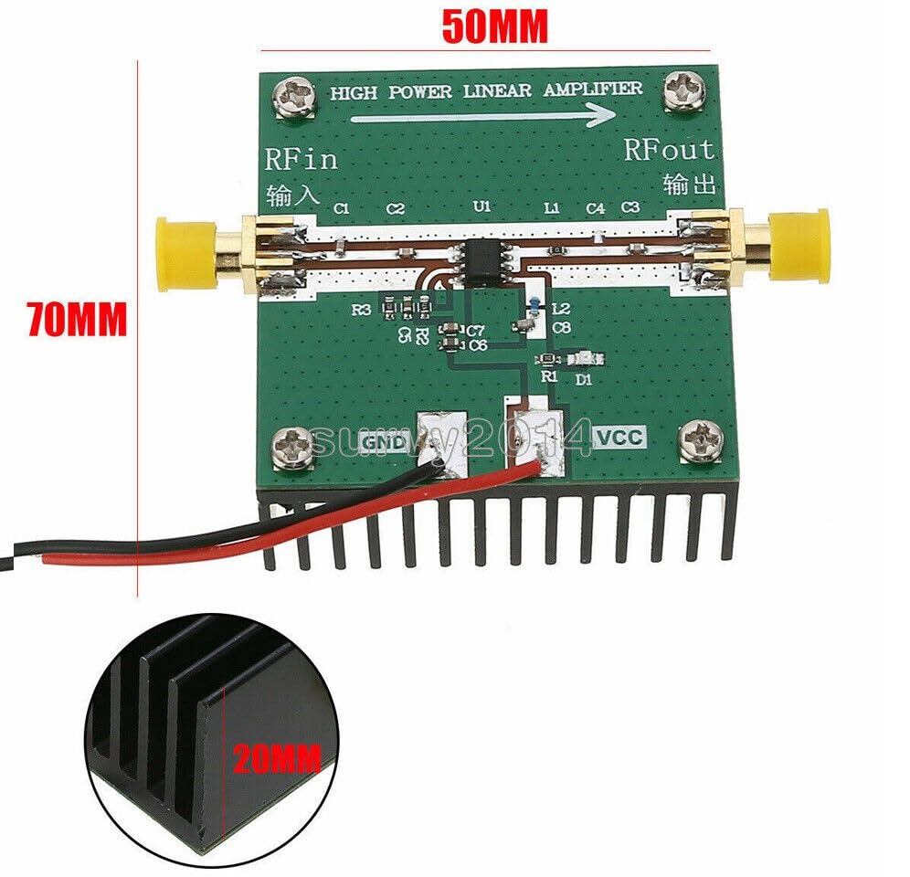 Ducduongshop Tool Part for 2126 Power Amplifier Linear Amp 2.4GHz 1W for Ham Pans