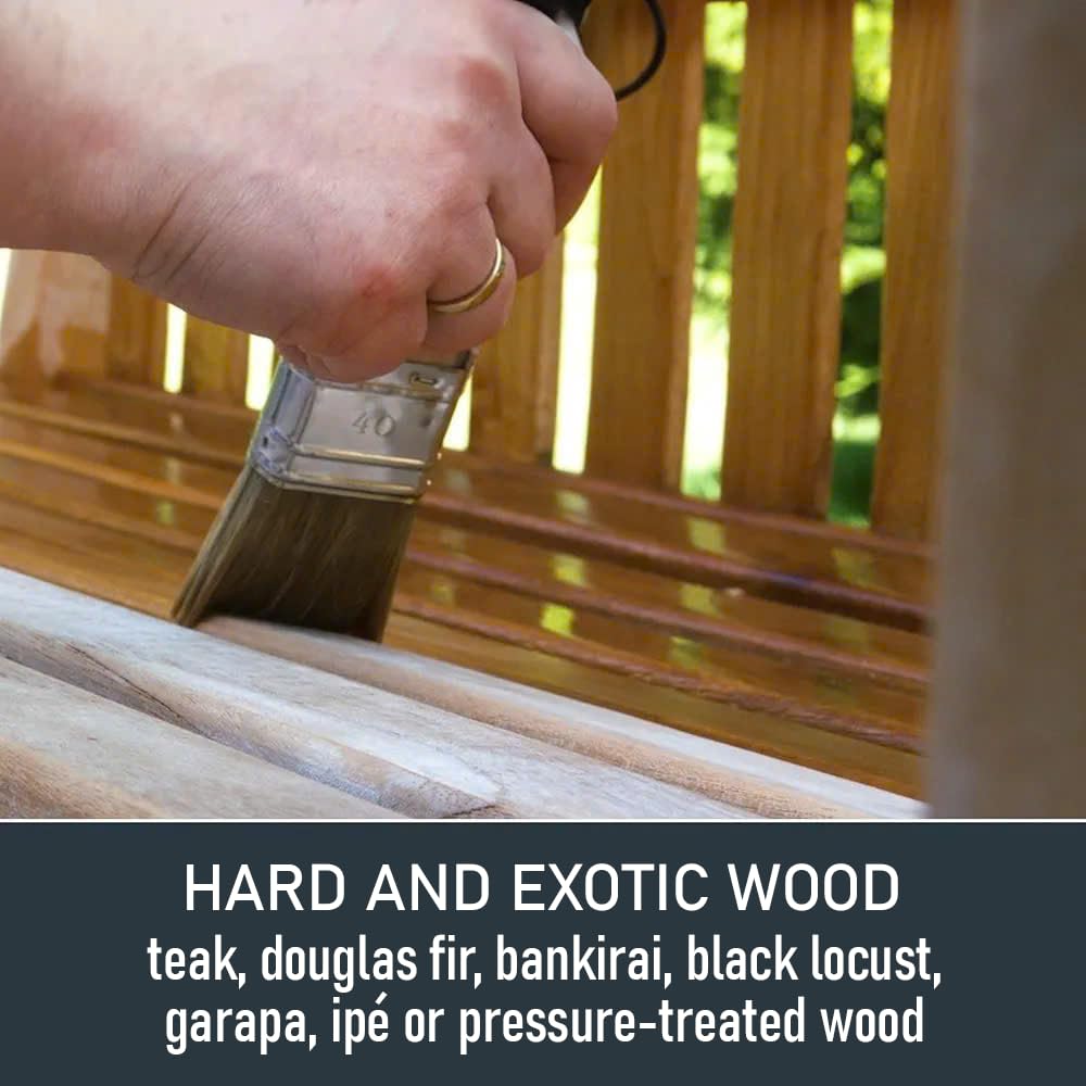 Olio di teak OLI-NATURA per yacht, protezione UV, 1 litro, colore teak