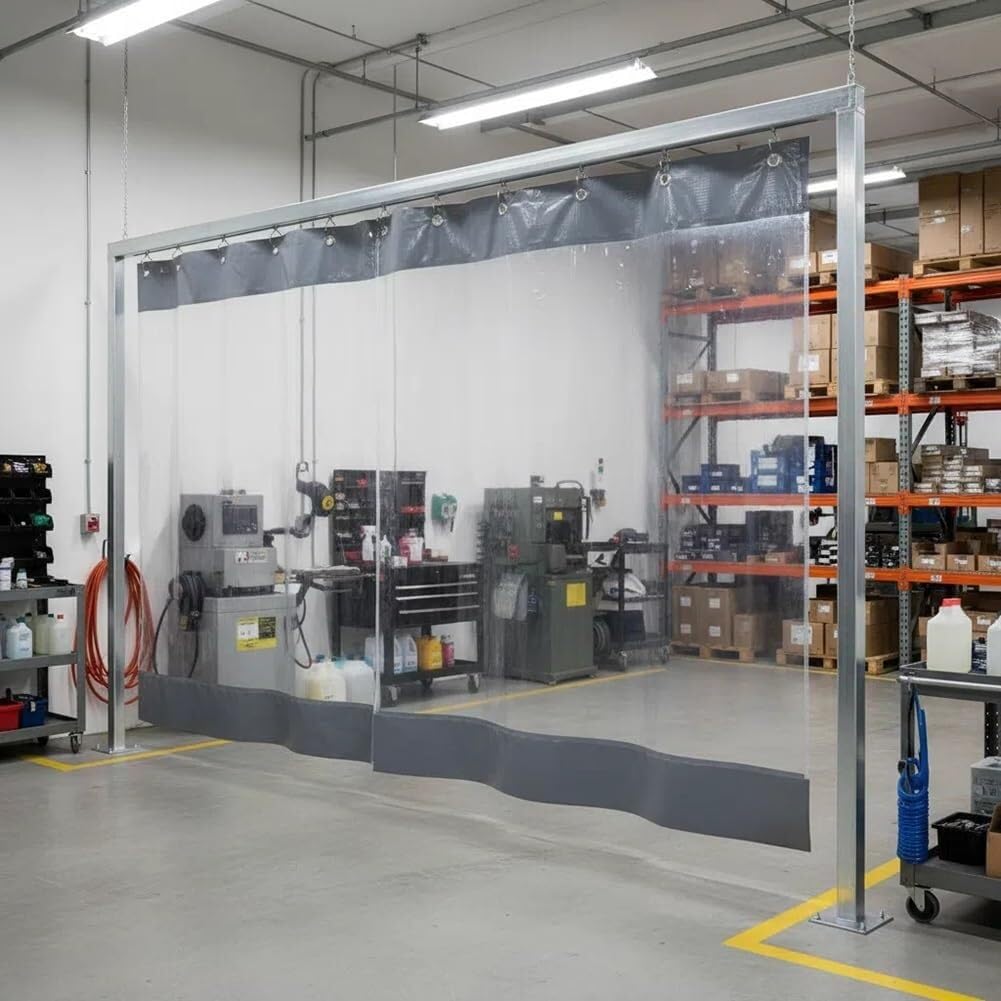 Rideau d'extérieur imperméable avec œillets pour pergola garage voiture
