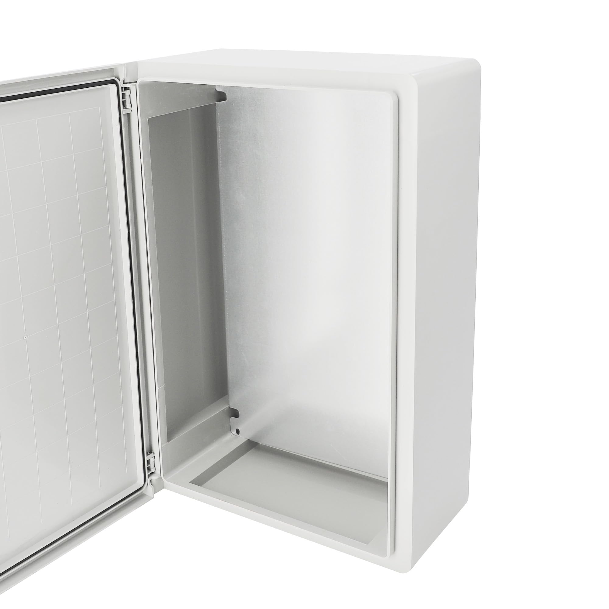 Cuadro Eléctrico de Superficie IP65 600x400x200mm mm Gris - Armario de Distribución en ABS con Placa de Montaje Galvanizada - Caja Estanca Interior y Exterior - Horoz Electric