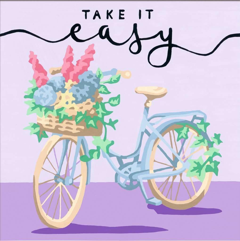 Ravensburger Take it Easy Paint by Numbers Kit for Adults - 20099 - Painting Arts and Crafts for Ages 12 and Up