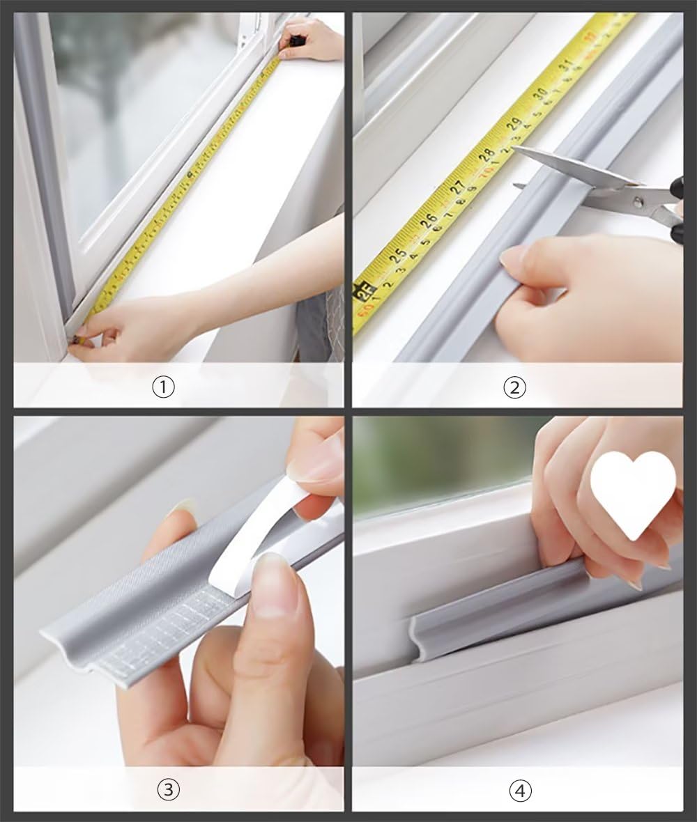 Amazon.co.jp: 隙間テープ 防水 16M ドア 窓 サッシ隙間風防止