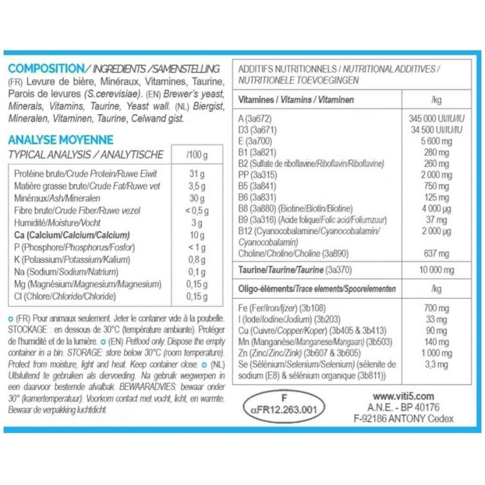 VIT'I5 Bleu Pot de 600g