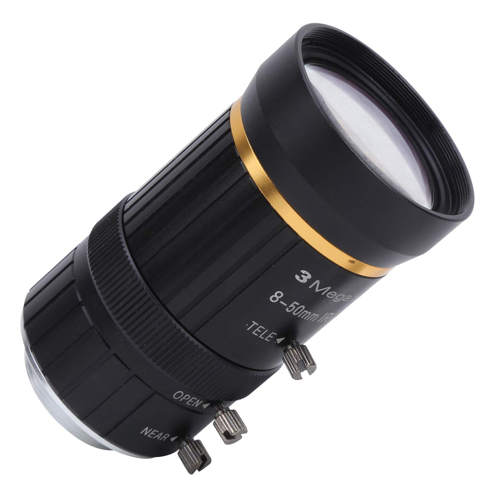 KP850 3MP 850mm 1 2 C Mount Przemysłowy Obiektyw Mikroskopu Ręczne Ustawianie Ostrości do Mikroskopii Kontrolnej