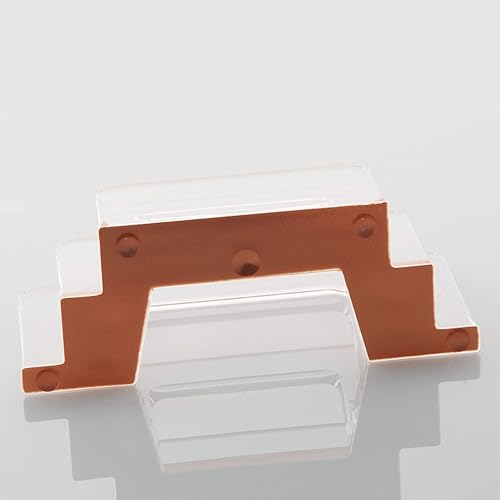 Miniatura 4 de Clasificador de letras acrílicas sobre de oro rosa, cartas, organizador de tarjetas, suministros de oficina, accesorios de escritorio, 6.38 x 2.44 x